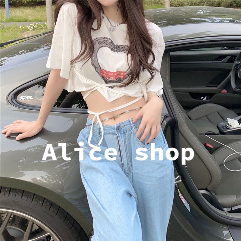 alice-สินค้ามาใหม่-เสื้อครอปแฟชัน-เกาหลี-น่ารัก-เซ็กซี่-เสื้อครอปแขนสั้น-ทันสมัย-korean-style-ทันสมัย-คุณภาพสูง-a29j0c3-36z230909