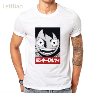 เสื้อยืดลําลองพิมพ์ลายการ์ตูน One Piece Luffy Thousand Sunny Ship สไตล์ญี่ปุ่นสําหรับผู้ชาย GXSUเสื้อยืด เสื้อวันพี_30
