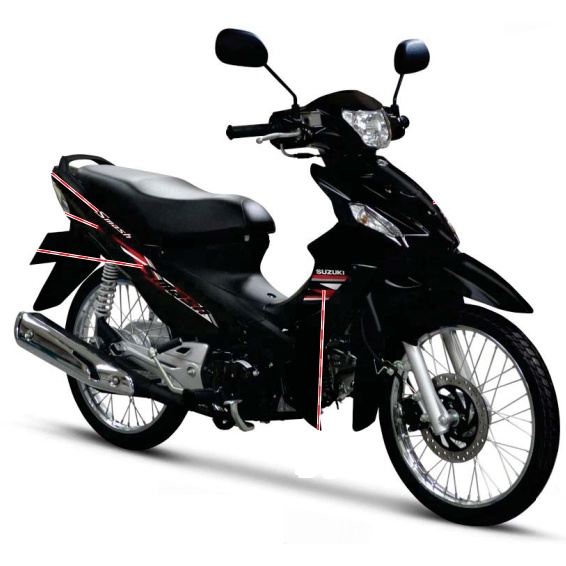 ชุดปะเก็น-smash-110-คาร์บู-ปี2009ขึ้นไป-แท้ศูนย์-suzuki-ซูซูกิ-สแมช-110-gasket-set-11400-45800-000