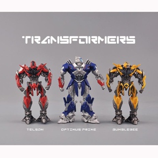[พร้อมส่ง] ตุ๊กตาฟิกเกอร์ Iron Man Optimus Prime Transformers Bumblebee Stinger ขนาดเล็ก ของเล่นสําหรับเด็ก