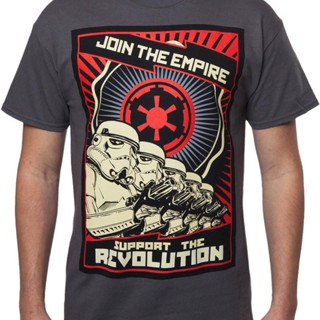 Charcoal Star Wars Support the Revolution Shirt_01