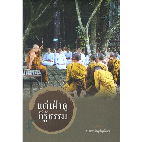 หนังสือ-แค่เฝ้าดูก็รู้ธรรม-ผู้แต่ง-ส-มหาปัญโญภิกขุ-สนพ-วัดป่าโสมพนัส-หนังสือศาสนา-ปรัชญา-ธรรมะประยุกต์