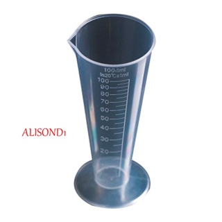 Alisond1 ถ้วยตวง เคมี ใส ครัว 100 มล. ถ้วยตวง พลาสติก