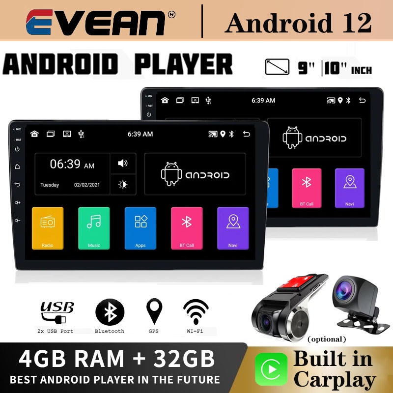 4g-ram-32g-carplay-เครื่องเล่น-android-12-0-ระบบวิทยุรถยนต์-พร้อม-gps-นําทาง-wifi-rds-ips-หน้าจอสัมผัส