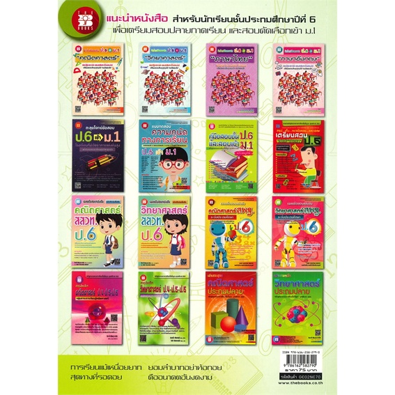 หนังสือ-ฝึกโจทย์ข้อสอบจริง-ป-6-เข้า-ม-1-วิชาสังคมศึกษา