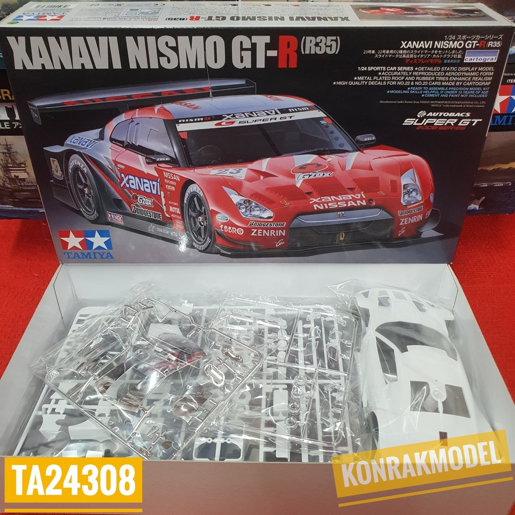 TAMIYA XANAVI NISMO GT-R (R35) [1/24] | Shopee Thailand