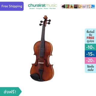 Violin : Custom SV-5 N ไวโอลิน สีไม้ธรรมชาติ by Churairat Music