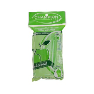MODERNHOME แชมเปี้ยน ถุงขยะม้วน ขนาด 18x20 นิ้ว สีเขียว (แพ็ค 30 ใบ) ถุงขยะ ถุงใส่ขยะ