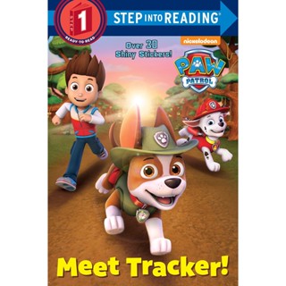 Meet Tracker! (PAW Patrol) Paperback Step Into Reading English Childrens General Story Books