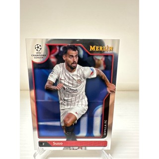 2021-22 Topps Merlin Chrome UEFA League Soccer Cards Sevilla