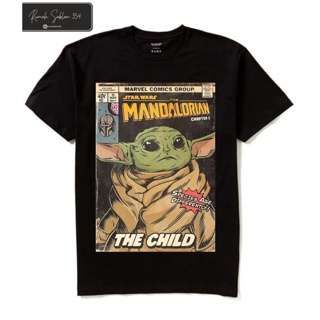 Mandalorian T-Shirt | T-shirt VINTAGE STAR WARS COMIC MANDALORIAN | Starwars Black Clothes t-shirt / mandalorian sh_05