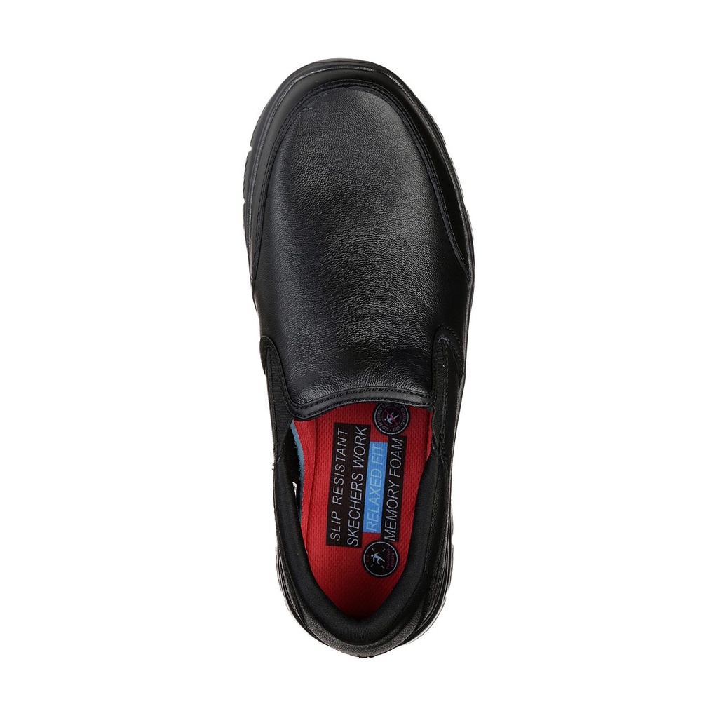 ภาพสินค้าSkechers สเก็ตเชอร์ส รองเท้าผู้ชาย Men Work Flex Advantage Slip Resistant Bronwood Work Shoes - 77071-BLK Memory Foam Relaxed Fit (K.W Live) จากร้าน skechers_officialshop บน Shopee ภาพที่ 3