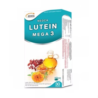 ภาพขนาดย่อของภาพหน้าปกสินค้า((ซื้อNeoca2ชิ้นมีของแถม)) NEOCA lutein mega 3 บำรุงสายตา ลูทีน เมก้า 3 จำนวน 30 แคปซูล จากร้าน pp_healthcare บน Shopee ภาพที่ 1