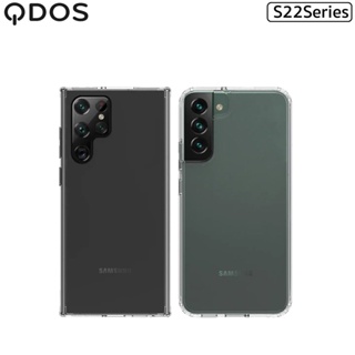 Qdos Hybrid เคสใสกันกระแทกเกรดพรีเมี่ยม รองรับ Samsung Galaxy S22Plus/S22Ultra(ของแท้100%)