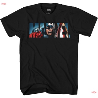 【hot sale】irjfje Marvel Logo Captain America Avengers Super Hero Adult Tee Graphic T-Shirt For Men Tshirt Clothing _11