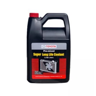 (ของแท้) TOYOTA Pre-mixed Super Long Life Coolant น้ำยาเติมหม้อน้ำรถยนต์ โตโยต้า สูตรพิเศษ ขนาด 3.785 ลิตร เบิกศูนย์