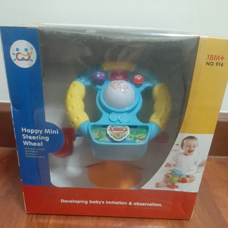 Happy Mini Steering พวงมาลัยหัดขับ | Shopee Thailand