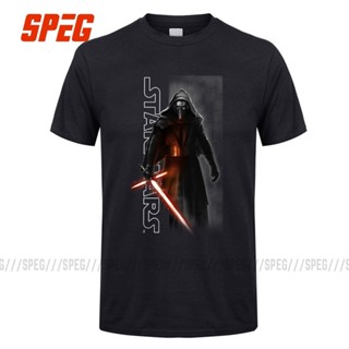 Speg Star Wars Episode Vii 7 T-Shirt Men The Force Awakens Kylo Ren Shadows T Shirt Cotton Tee Shirt_01