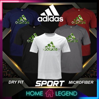 ‎️‍ ️‍ ADIDAS 18 Microfiber Shirt Tshirt Tee Sportswear Round Neck Quick Dry Baju Unisex Men Women_05