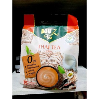 Muz Tea มัซ ที ชาไทย ผลิตจากใบชา อัสสัมออแกนิค ปริมาณ 15 ซอง | Shopee ...