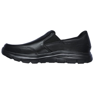 ภาพขนาดย่อของภาพหน้าปกสินค้าSkechers สเก็ตเชอร์ส รองเท้าผู้ชาย Men Work Flex Advantage Slip Resistant Bronwood Work Shoes - 77071-BLK Memory Foam Relaxed Fit (K.W Live) จากร้าน skechers_officialshop บน Shopee ภาพที่ 5