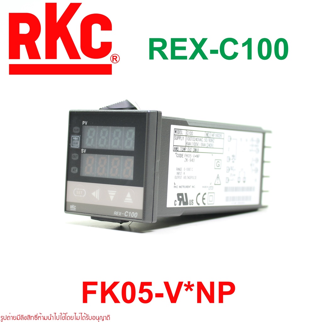RKC REX-C100 RKC FK05-V*NP RKC Temperature Controllers RKC | Shopee ...