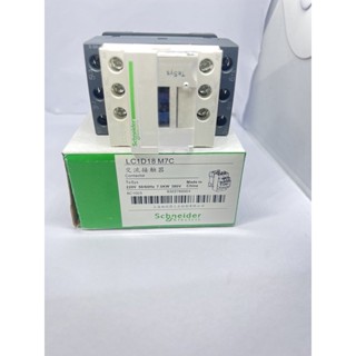 ถูกสุด! LC1D18M7 : แมกเนติกคอนแทคเตอร์ 3P, 18A 220VAC - Schneider Electric - Magnetic Contactors แมกเนติก ส่งของทุกวัน