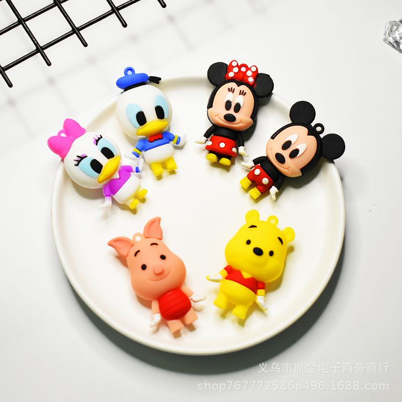 disney-ตุ๊กตาพวงกุญแจ-diy-mickey-mouse-minnie-mouse-donald-duckstitch-กระเป๋า-จี้-เครื่องประดับ-พร้อมส่ง