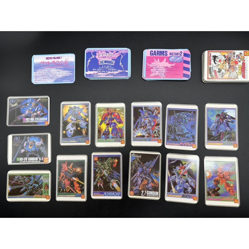 gundam-card-amp-sd-gundam-card-รวมการ์ดกันดั้มและเอสดีกันดั้มขายรวมไม่แยก-มือ2