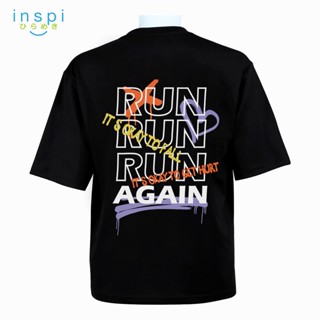 INSPI Tees BTS Run (Black) Oversized Tshirt for Men Women oversize loose fit tshirt printed graphic _03