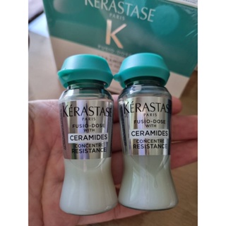 Kerastase concentrate oleo fusion serum 12ml x 2 dose เซรุ่มเหมาะสำหรับผมที่แห้งเสียจากการทำเคมีทุกประเภท