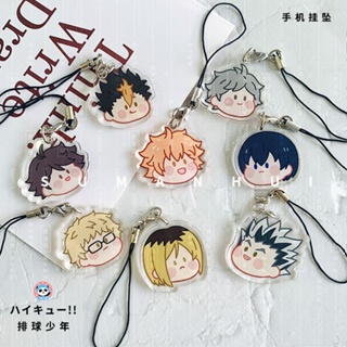 【CACG】 ไฮคิว!!Haikyuu!! Mobile Phone Pendant Keychain จี้ห้อยมือถือ พวงกุญแจ