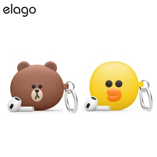 Elago X Line Friends เคสกันกระแทกเกรดพรีเมี่ยมจากอเมริกา เคสสำหรับ AirPods3(ของแท้100%)