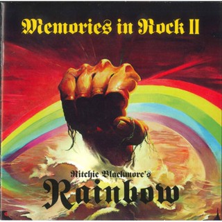 ซีดี CD Ritchie Blackmores RAINBOW Memories in Rock 2 ***made in eu มือ1