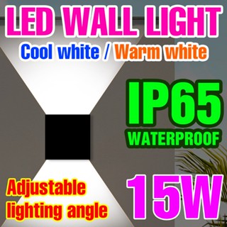 โคมไฟติดผนัง LED กันน้ํา 85-265V สําหรับตกแต่งบ้าน ห้องนอน บันได ห้องนั่งเล่น