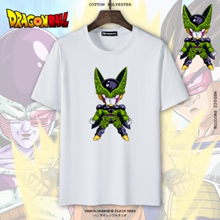 เสื้อยืด cotton super dragon ball z Cell t shirt goku Anime Graphic Print tees unisex Tshirt_04