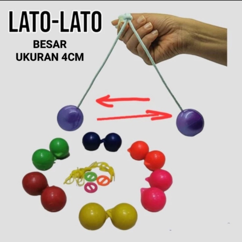 lato-lato-lato-ลูกบอลไวรัส-ขนาด-40-มม-ของเล่นสําหรับเด็ก