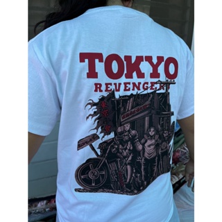 Doodletoons Tokyo Revengers Anime Tshirt  Graphics Front Back Printed White And Black Top_07
