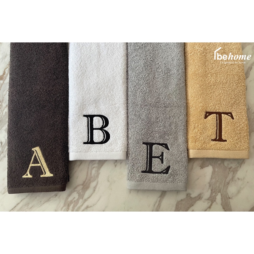 ผ้าขนหนูปักชื่อ-alphabet-collection-ขนาดเช็ดผม-15-x30-set-4-ผืน-หนา-นุ่ม-ฟู-แบบโรงแรม-6-ดาว