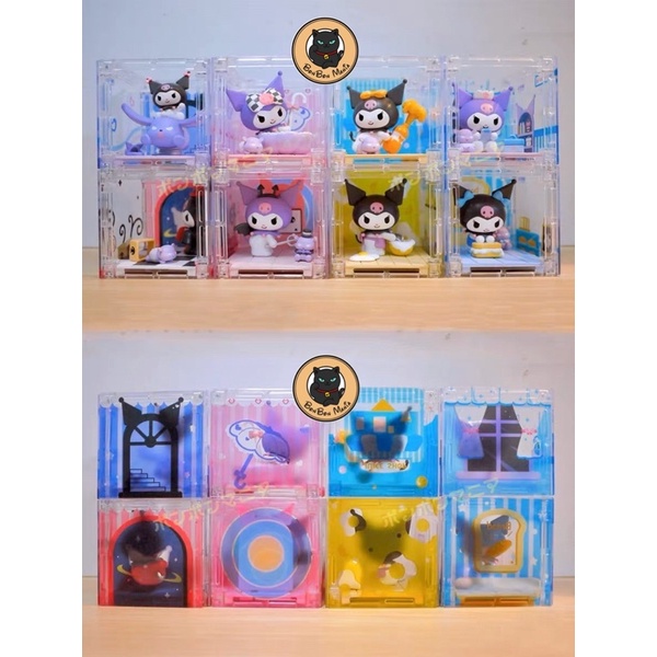 แบบสุ่ม-sanrio-characters-kuromi-micro-box-blind-box-set