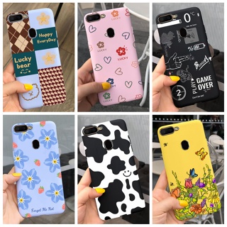 เคสโทรศัพท์มือถือแบบนิ่ม กันกระแทก ลายการ์ตูน สําหรับ OPPO A5S A3S A12 A12E AX5 AX5S A7 AX7 A7N OPPOA5S