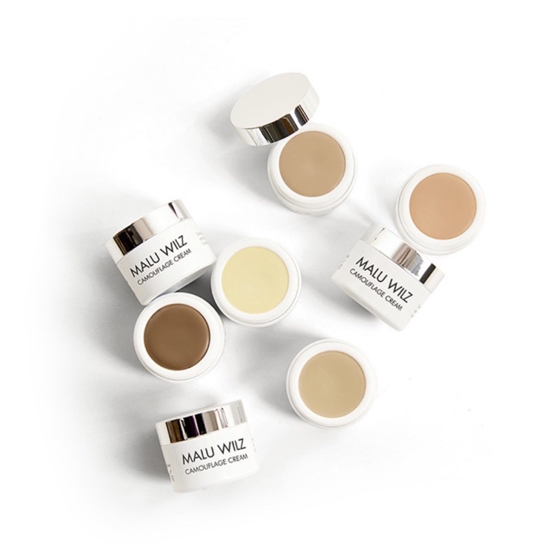 Crème Camouflage Malu Wilz - 6g Waterproof - Anti-imperfections - Fabriqué En Corée