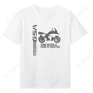 รถจักรยานยนต์ผู้ชาย T เสื้อ FSA R1200คลาสสิกโลโก้ Top ฝ้าย O-คอสั้นรถจักรยานยนต์ Luxury Men เสื้อผ้าS-5XL