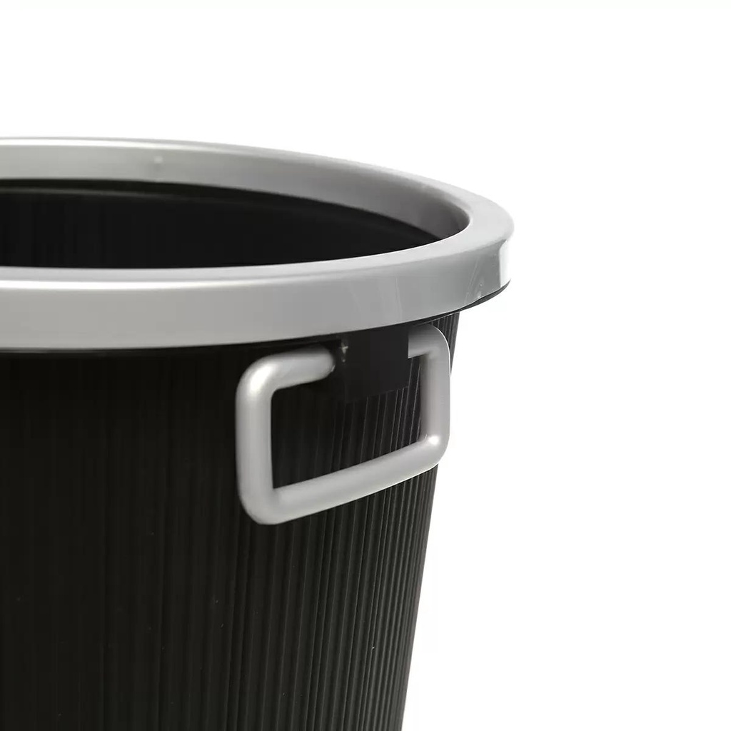 modernhome-ถังขยะพลาสติก-19-ลิตร-รุ่น-bujx11-สีดำ-ถังขยะ-ถังใส่ขยะ-ถังขยะภายใน