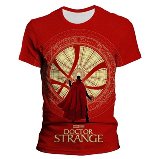Marvel The Avengers Doctor Strange 3D T Shirt Men Women Casual Streetwear Printed T-shirt Tops Cool Tee_05