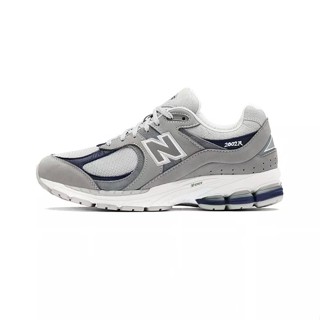 100% authentic New Balance 2002R grey blue running shoes maleรองเท้าวิ่ง