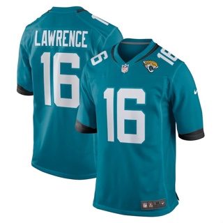 เสื้อกีฬารักบี้ ลายทีม NFL Jacksonville Jaguars No. เสื้อกีฬาแขนสั้น ลายทีม Lawrence 16 Trevor