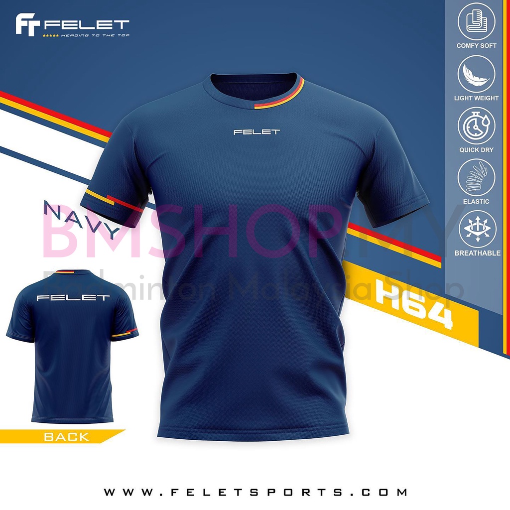 felet-shirt-คอกลม-h64-6-สี