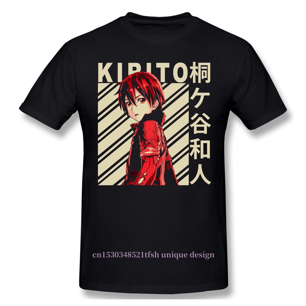 เสื้อยืดคอกลม-แขนสั้น-ผ้าฝ้าย-100-พิมพ์ลาย-sword-art-online-alicization-sao-kirito-kazuto-สไตล์วินเทจ-ฮาราจูกุ-05