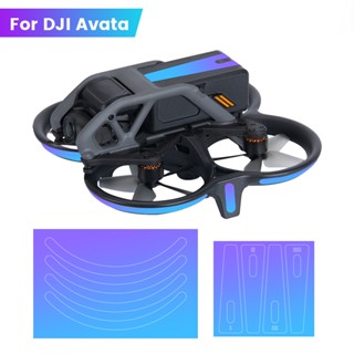 สติกเกอร์เรืองแสง สีสันสดใส สําหรับโดรน DJI Avata